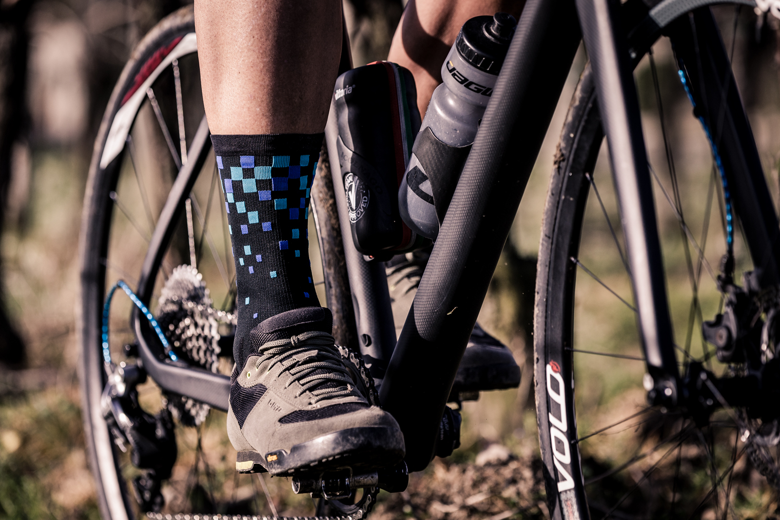 Oxeego - PIXELS - Cycling socks